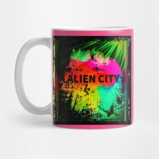 Alien City Xtreme Colors Mug